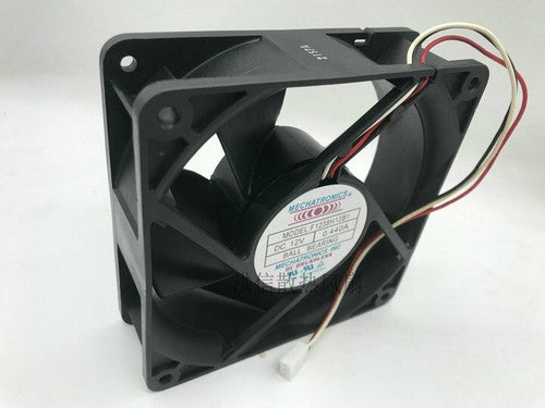 1 PCS MECHATRONICS Fan F1238H12B1 DC 12V 0.440A 12038 12CM 3 Pin Chassis Fan