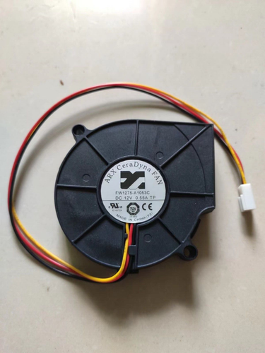 1 PCS ARX Fan FW1275-A1053C DC12V 0.55A centrifugal fan cooling fan 3 pin