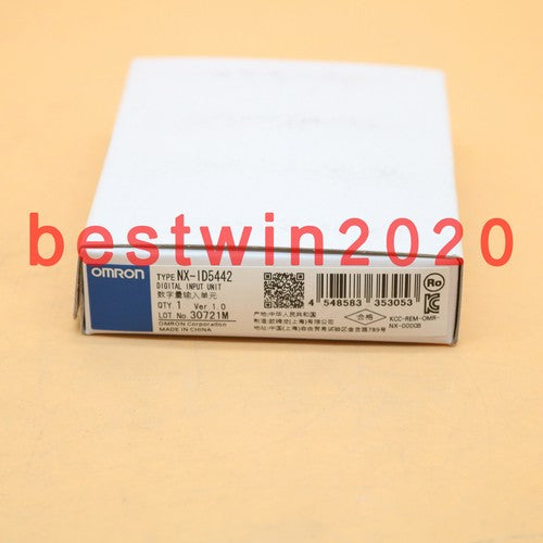 1PCS  OMRON Digital Input Unit NX-ID5442 24VDC 2.5mA ship 60 days later