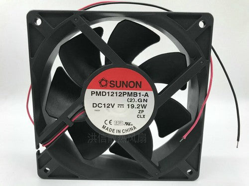 1 PCS SUNON Fan PMD1212PMB1-A DC 12V 19.2W 12038 12CM 2 WIRE cooling fan