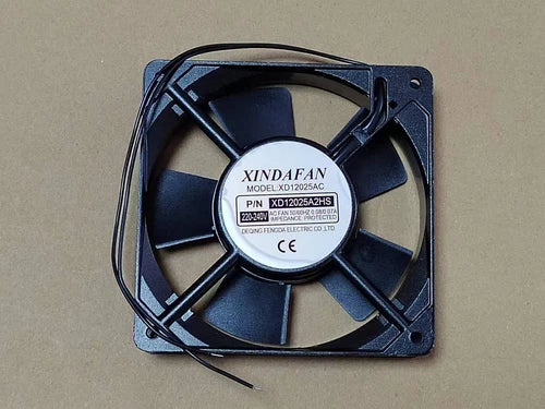 1pcs  AC aluminum frame cooling fan  XD12025A2HS 12CM 220V 12025  FAN