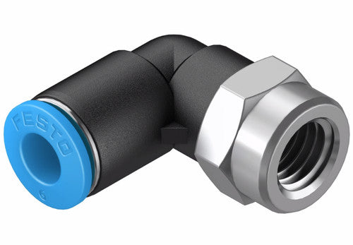 1 pcs FESTO QSLF-1/8-6-B 153274 L-type quick insert threaded joint