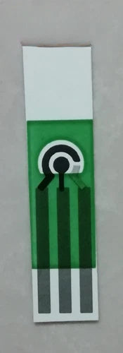 2PCS wearable sheet electrode Screen printed carbon electrode flexible
