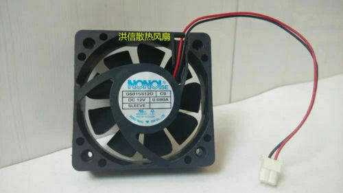 1X  Fan  5CM 2 Pin 50*50*15MM G5015S12D CS DC 12V 0.080A