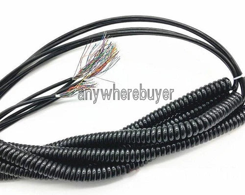 1X   Manual Pulse Generator Spiral Coil Cable Handwheel MPG Cable 19 Wire