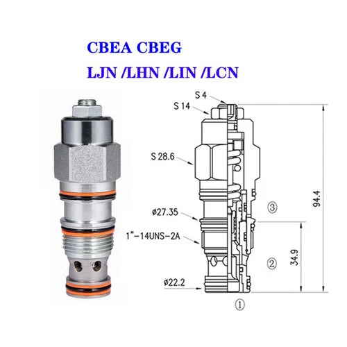 1PC  For Sun Balance Valve CBEA-LHN