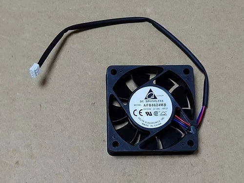 1X 3-wire double ball inverter cooling fan AFB0624MB 6015 6CM 24V 0.10A
