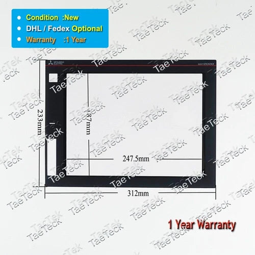 for GT2712-STBA GT2712-STBD GT2712-STWA GT2712-STWD +Overlay Touch Screen Panel