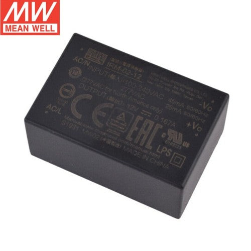 Mean Well IRM-02 switching power supply 3.3V5V9V12V24V pin type 2W AC-DC module