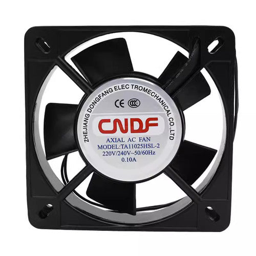 1 pcs CNDF Fan TA11025HSL-2 AC220V 11025 11cm 2 wire aluminum frame cooling fan