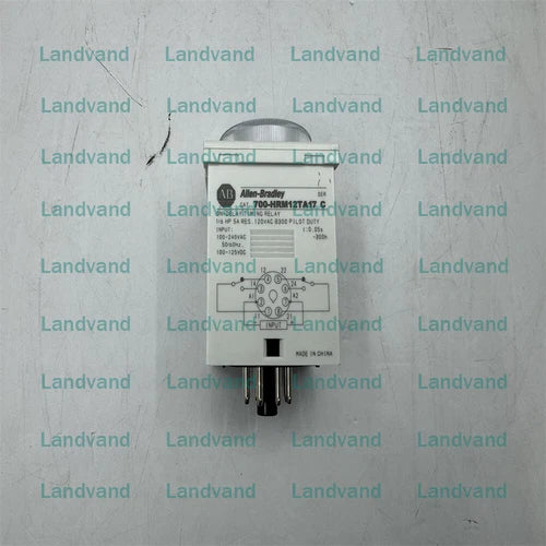 Allen Bradley 700-HRM12TA17 On-Delay Timing Relay 100-240VAC 100-125VDC C #P
