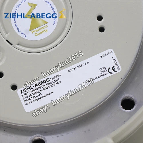 1pcs ZIEHL-ABEGG MK137-2DK.15.N Motor Fan 3~ 400/690V For Air Compressor Motor
