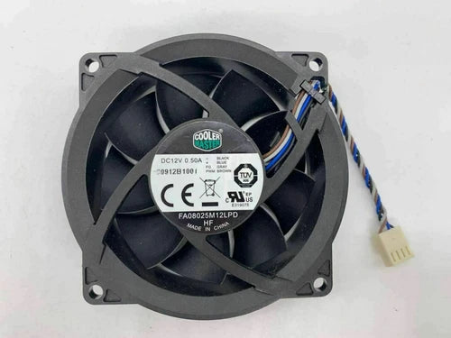 1PC  80*80*25mm cooling fan 4pin  FA08025M12LPD 12V 0.50A 804057-001