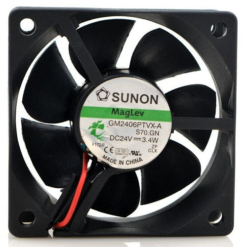 FOR SUNON GM2406PTVX-A 24V 3.4W 6025 6CM Ultra-quiet 2-wire cooling fan