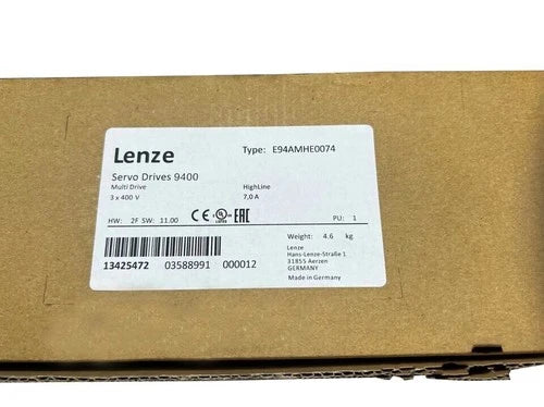 1 PC E94AMHE0074  LENZE E94AMHEOO74 Servo Drive