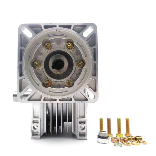 1PC NMRV075 NEMA42/52 Ratio 10 15 20 25 30 40 50 60 80 100:1 Gear Speed Reducer