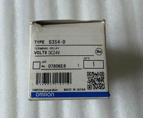 OMRON G3S4-D DC24 Terminal SSR w/Relay Socket FREE SHIPPING