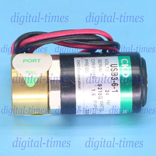 One For CKD  USB3-6-1-DC24V USB3-6-1 DC24V Small Direct Three-way Valve