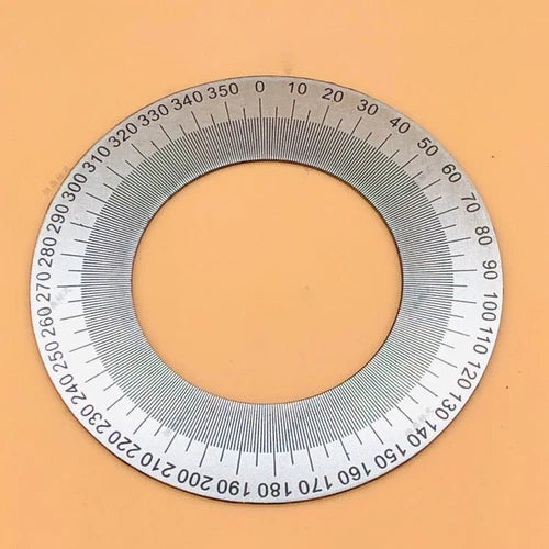 1PCS 70#40#1 indexing Plate 360 Degree Dial Circular Angle Measuring Device