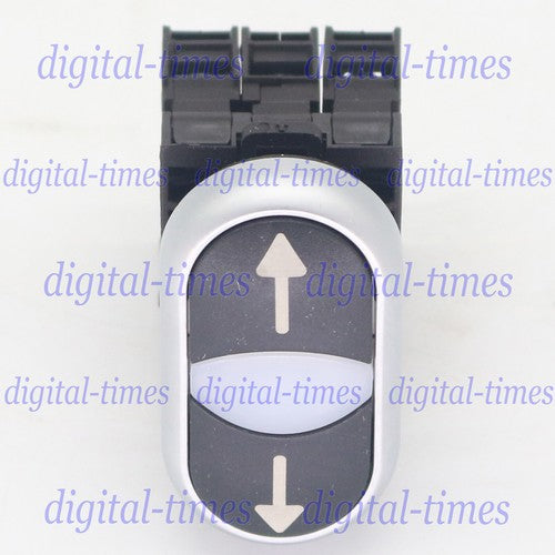 1PC  Two button Eaton moeller M22-DDL-S-X7/X7/K20/LED 24V Free shipping#LJ