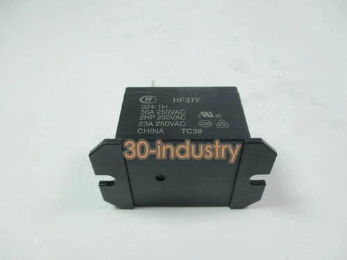 10PCS FOR   24VDC NO 4-PIN 30A250VAC HF37F/024-1H HF37F-024-1H Relay