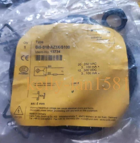 1PC   Inductive Sensor BI5-S18-AZ3X/S100 13734