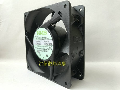 1 PCS NMB Fan 4715MS-20T-B5A AC200V 12038 12CM Aluminum frame Cabinet fan