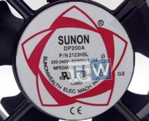 1PC SUNON 12cm 220-240V 0.14A  DP200A 2123HSL Cabinet Cooling Axial Flow Fan