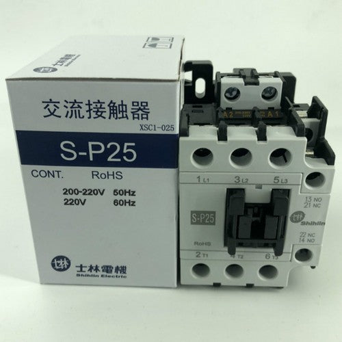 1PC  Shihlin S-P25 220V AC contactor Free shipping#LJ