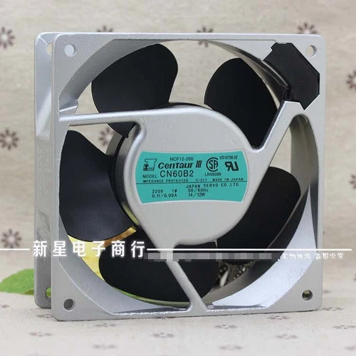 1PC   AC dual ball cooling fan CN60B2 220V 14W 12CM 12038