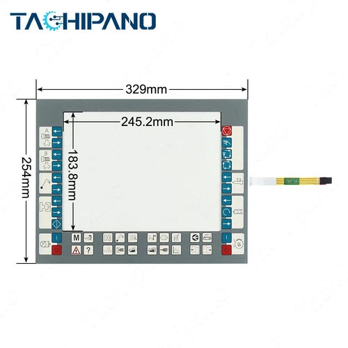 1PC  For  Touch Screen with Protective Film A281204 REV D 104821 MD140319