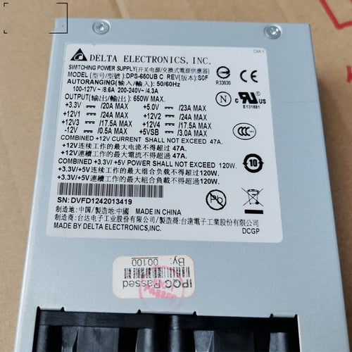 DELTA DPS-650UB G/DPS-650UB F/DPS-650UB Server Power Supply FAST SHIP