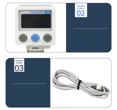 MAXZDH SMC ISE30A-01-C-L digital pressure switch -0.1~1.0MPa
