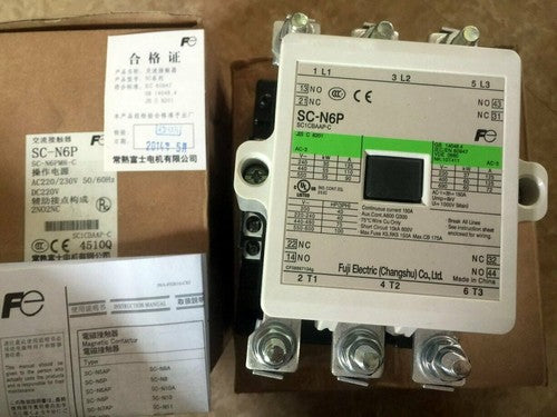One  AC Contactor For FUJI SC-N6P AC380V Free Shipping