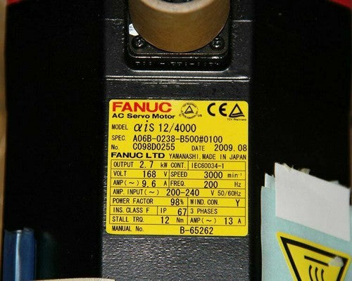 For FANUC A06B-0238-B500#0100  servo motor Free Shipping