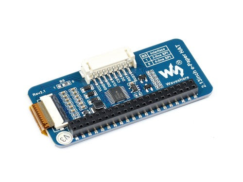 Waveshare 2.13inch e-Paper Hat E-Ink Display SPI for RPi 4B 3B+ Zero/Zero W