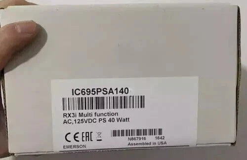 IC695PSA140 1PC  GE Fanuc IC695PSA140 PLC Power Supply ping