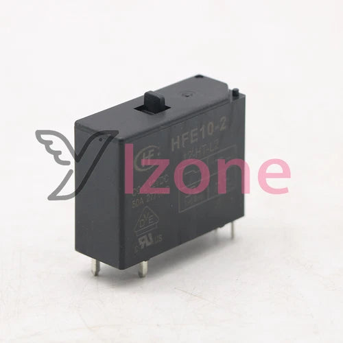10pcs  magnetic latching relay components 5pins 12V HFE10-2-12-HT-L2 50A