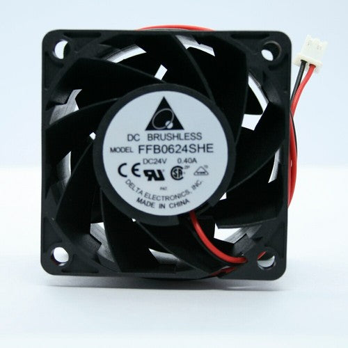 Delta 6cm 6038 24V 0.40A FFB0624SHE 60*60*38MM 2 lines fan