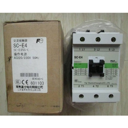 One  Ac contactor For FUJI SC-E4 220V Free Shipping