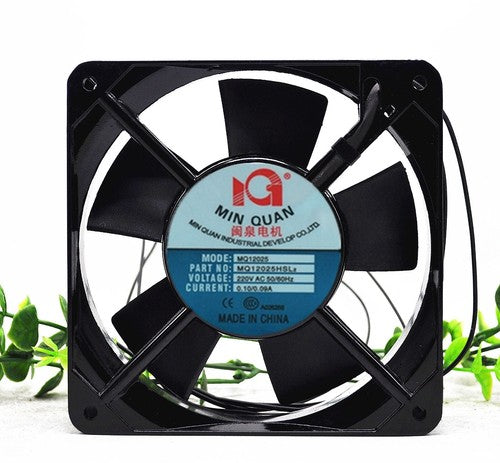 1 PCS MIN QUAN Fan MQ12025HSL2 AC 220V 12025 12CM 2 wire cabinet cooling fan