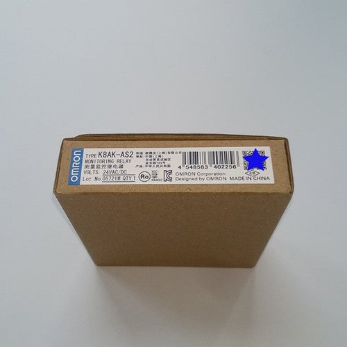 OMRON  current relay K8AK-AS2 K8AK-AS2 24VAC/DC 1 year warranty