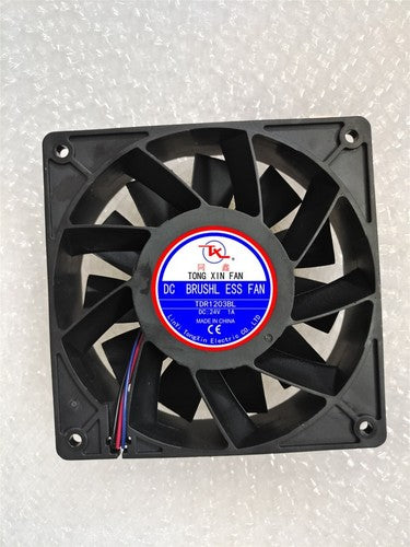 1 PCS TX TONG XIN Fan TDR12038BL DC24V 12038 12cm 3-PIN Ball cooling fan