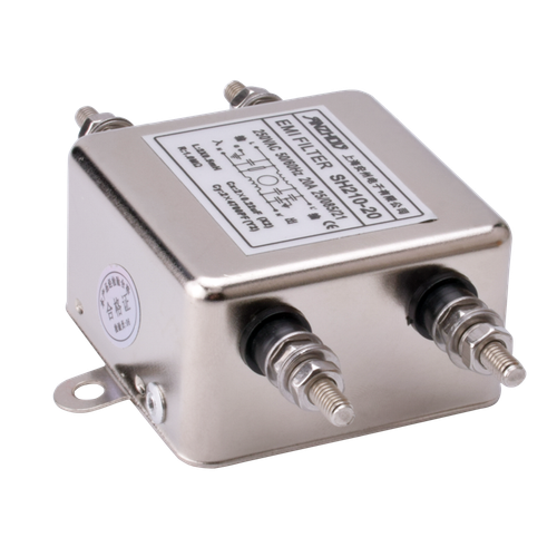 1PC  Single-phase Power Filter 20/10/6A 250V SH210-20 SH210-10 SH210-6
