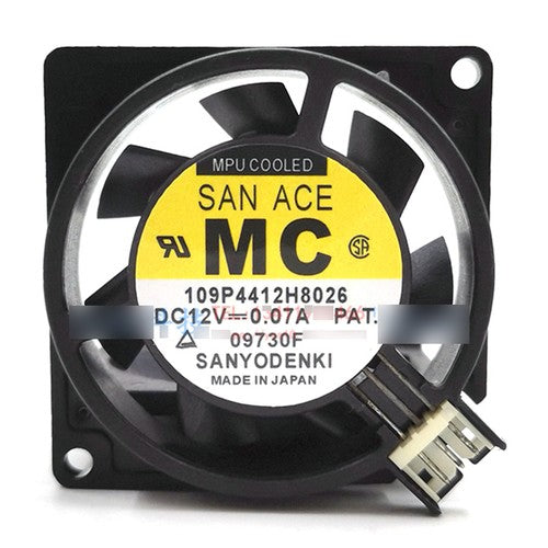 1PC  SANYO DENKI 109P4412H8026 12V 0.07A Cooling Fan  Fast delivery