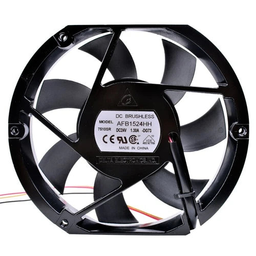1PC  DC24V 1.30A Metal   inverter cooling fan AFB1524HH 15cm 172x150x25mm