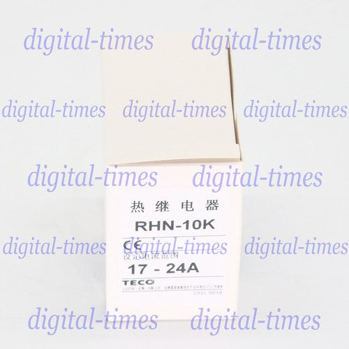TECO 1PC/box RHN-10K 17-24A Thermal Overload Relay free shipping