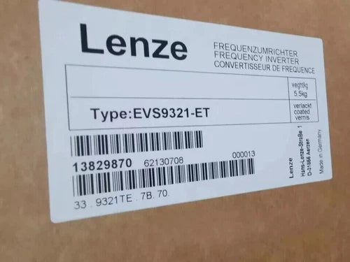 EVS9321-ET IPCS  Sealed  Lenze EVS9321-ET Servo Inverter
