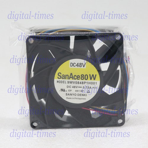 One For SANYO  9WV0848P1H001 DC 48V 0.75A 8cm fan Free Shipping