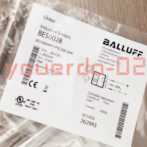 1 PC   Inductive proximity switches  BES0028(BES M08MH1-PSC20B-S04G)